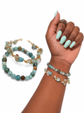 Seafoam Serenity Bracelet Set