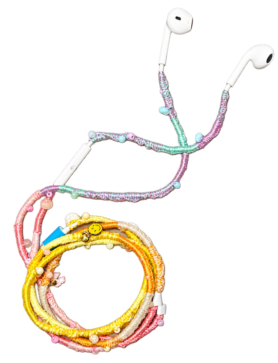 Pastel Vibes Wrapped Earbuds