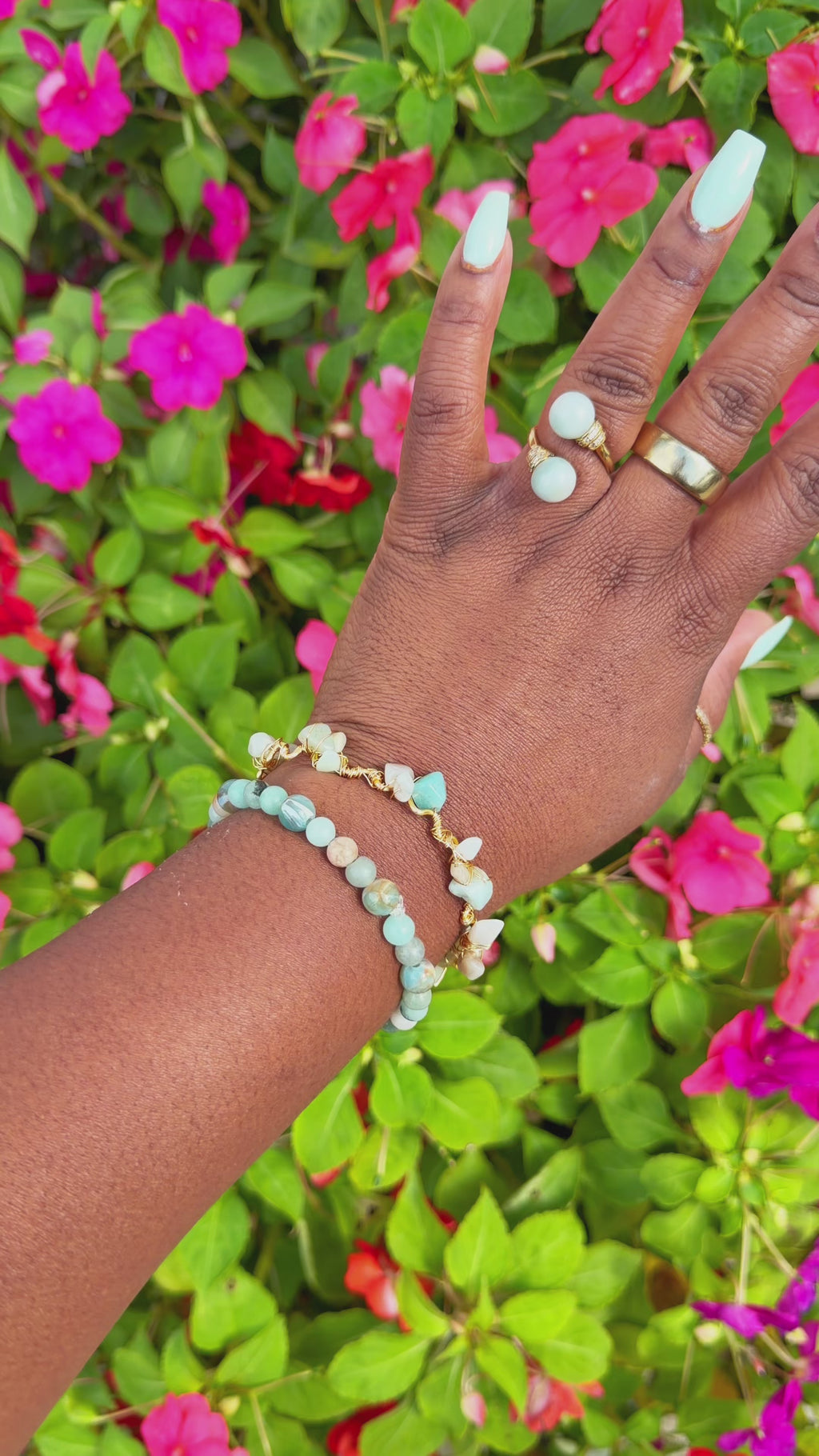 Seafoam Serenity Bracelet Set
